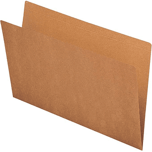 Fade Subcarpetas Simples - Formato Folio - Cartulina Kraft de 230g/m2 - Color Marron