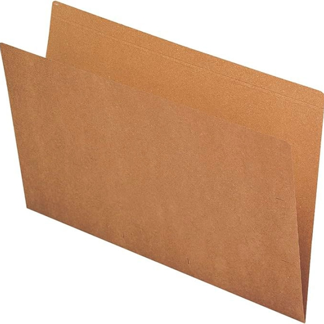 Fade Subcarpetas Simples - Formato Folio - Cartulina Kraft de 230g/m2 - Color Marron 1