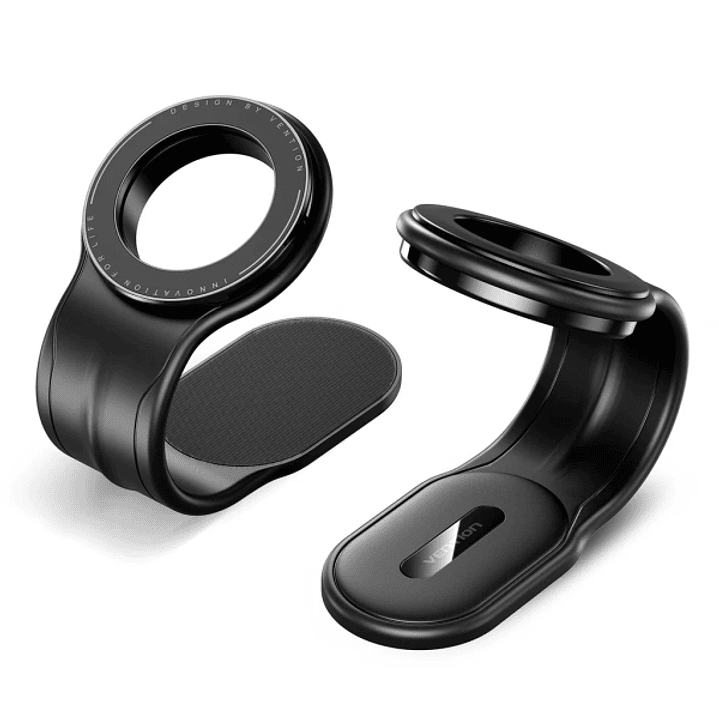 Vention Soporte Magnetico de Smartphone para Coche - Plegable - Base Adhesiva - Velcro - 216.4x66x12.9mm - Color Negro 1