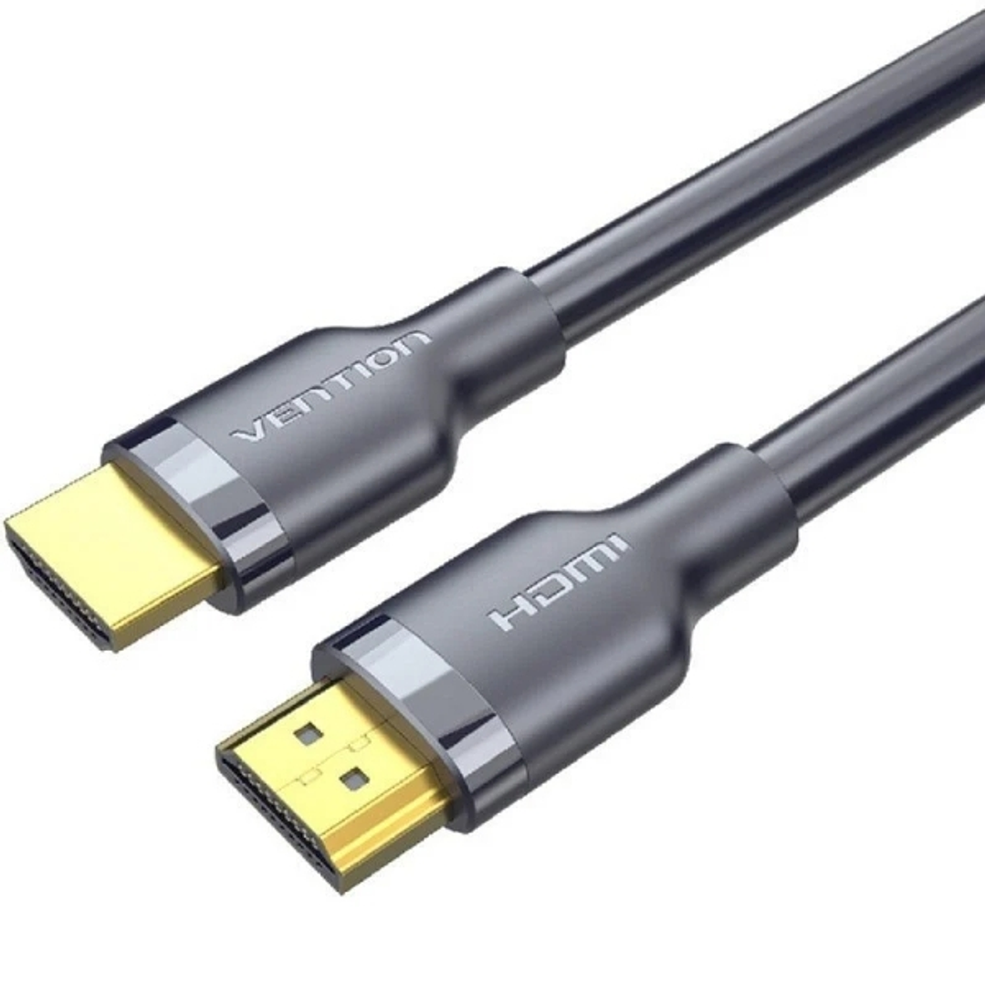 Vention Cable HDMI 2.0 - Resolucion 4K - ARC - Longitud 1m - Conectores Chapados en Oro - Revestimiento en PVC - Color Negro 1