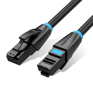 Vention Cable de Red - Cat.6 UTP - Longitud 1.5m - Velocidad hasta 1Gbps - 26AWG - Cubierta de PVC - Color Negro
