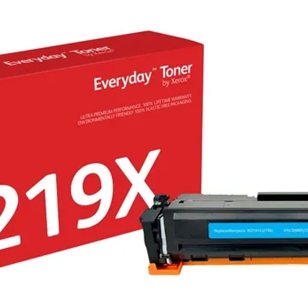 Xerox Everyday HP W2191X Cyan Cartucho de Toner Generico - Reemplaza 219X 1