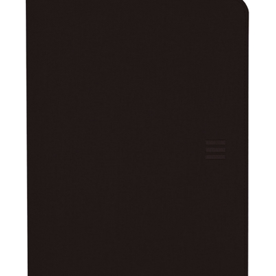 Finocam Serie 00 J964 Portadocumentos de Mano - 4 Anillas de 16mm - Cremallera - Formato A4 - 210x297mm - Bloc de Notas - Papel de 70g/m2 - Bolsillo I 1