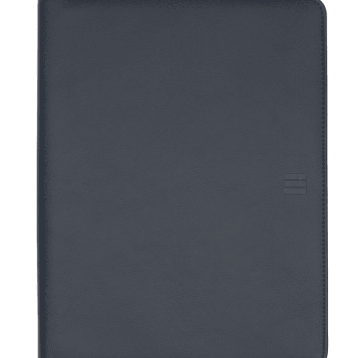 Finocam Nopal Portadocumentos de Mano - Biomaterial de Cactus - Cremallera - Formato A4 - 210x297mm - Bloc de Notas - Papel de 70g/m2 - Bolsillo Inter 1