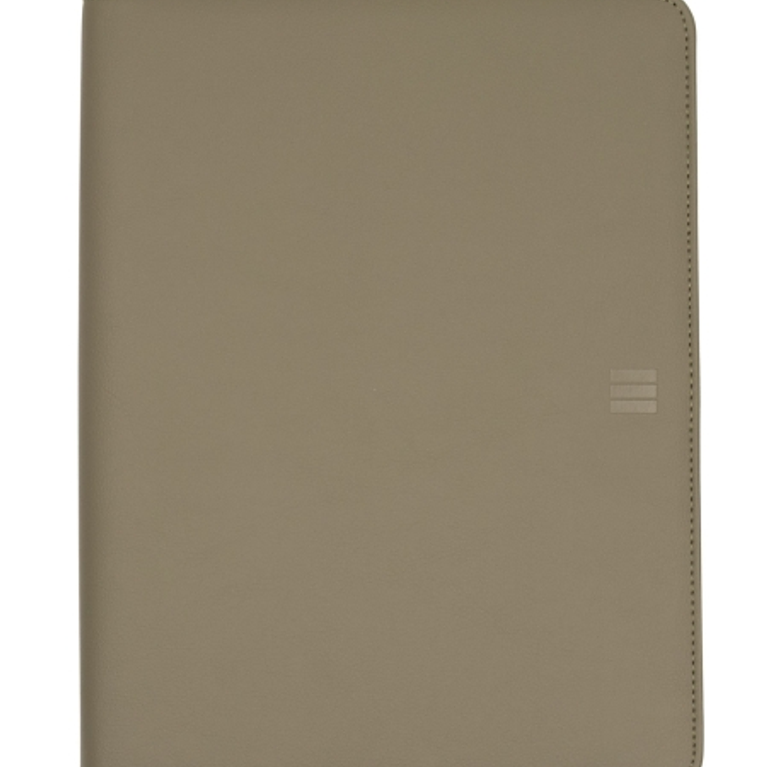 Finocam Nopal Portadocumentos de Mano - Biomaterial de Cactus - Cremallera - Formato A4 - 210x297mm - Bloc de Notas - Papel de 70g/m2 - Bolsillo Inter 1