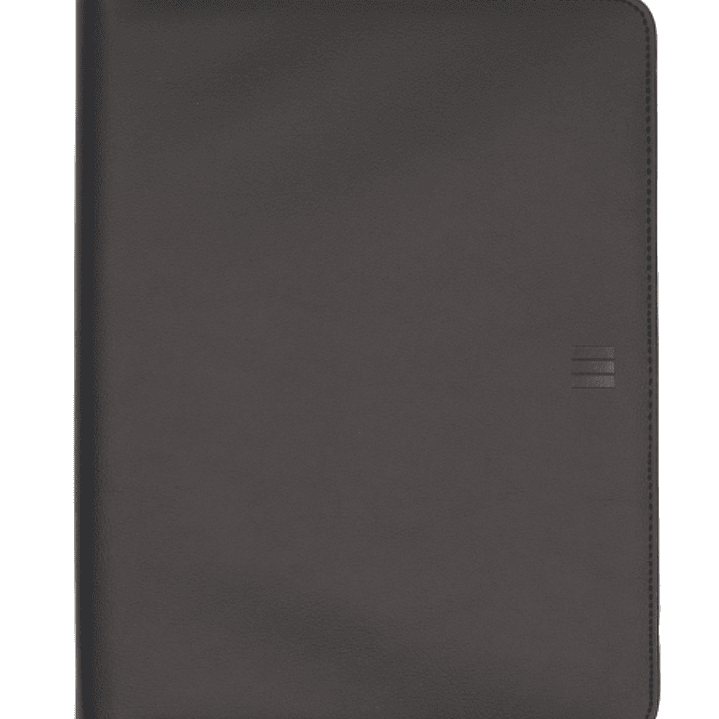 Finocam Nopal Portadocumentos de Mano - Biomaterial de Cactus - Cremallera - Formato A4 - 210x297mm - Bloc de Notas - Papel de 70g/m2 - Bolsillo Inter 1