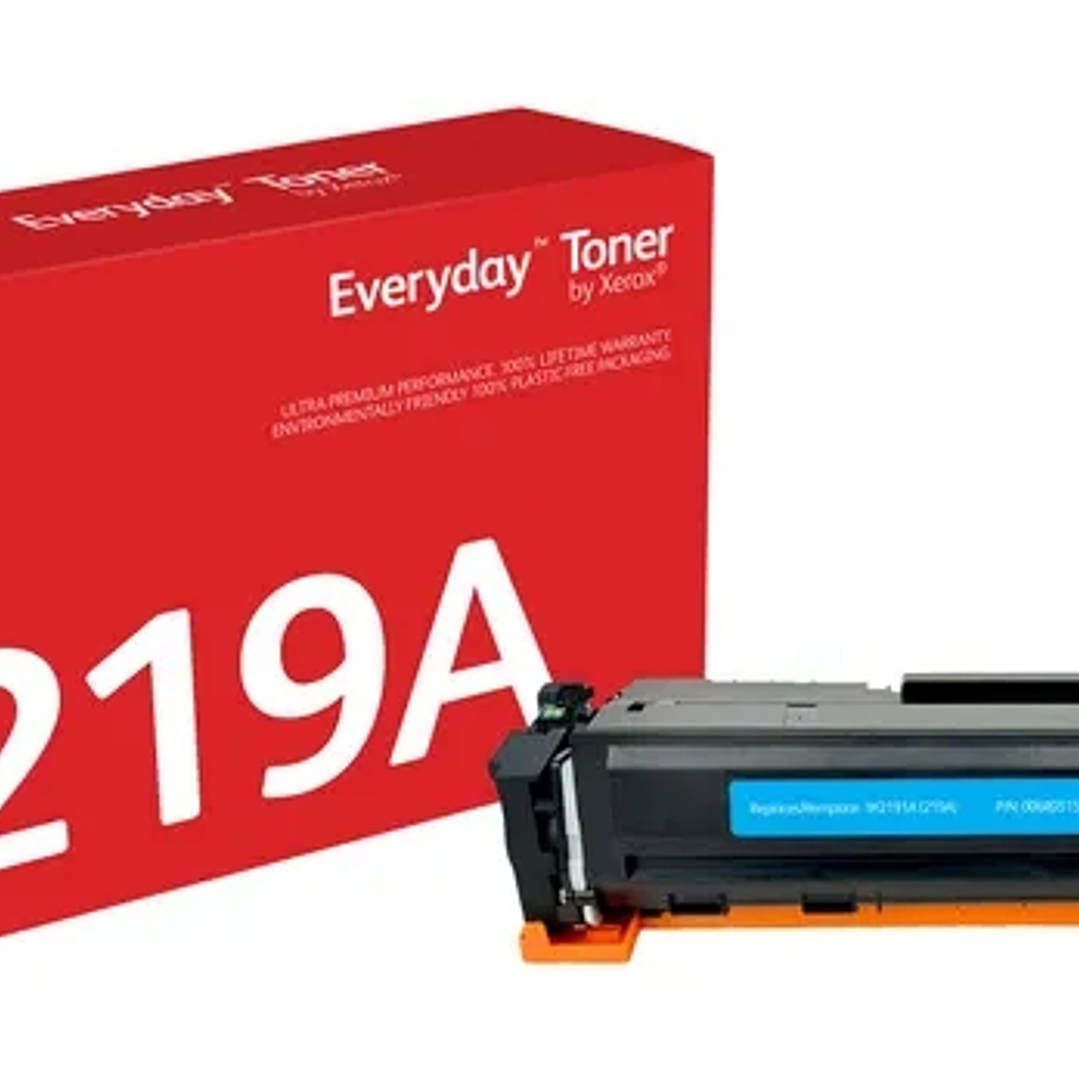 Xerox Everyday HP W2191A Cyan Cartucho de Toner Generico - Reemplaza 219A 1