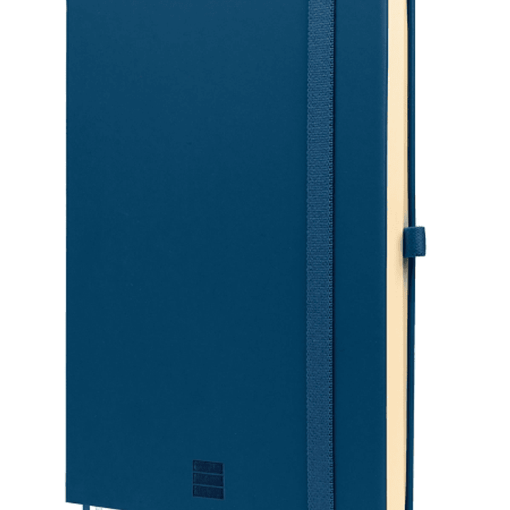 Finocam Nexo Double Cuaderno de Tapa Dura - 144 Hojas - Formato A5 - 148x210mm - Papel Crema de 80g/m2 - Liso - Bolsillo Interior - Cierre con Goma -  1