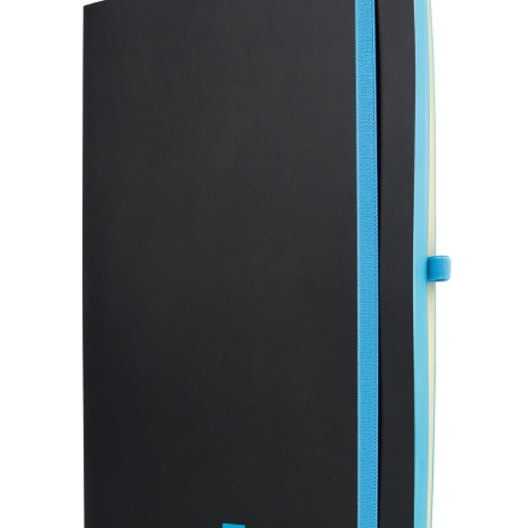 Finocam Modern Cuaderno de Tapa Ligera - 72 Hojas - Formato A4 - 210x297mm - Papel Crema de 80g/m2 - Liso - Bolsillo Interior - Cierre con Goma - Hoja 1