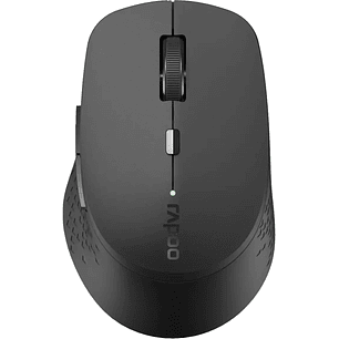 Rapoo M300 Silent Raton Inalambrico - Bluetooh y 2.4GHz - 1600 DPI - Autonomia 9 Meses - Color Negro