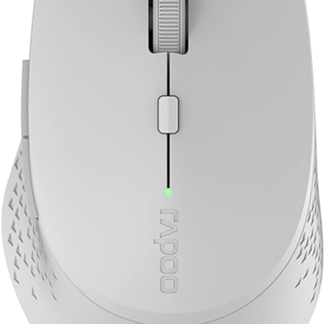 Rapoo M300 Silent Raton Inalambrico - Bluetooh y 2.4GHz - 1600 DPI - Autonomia 9 Meses - Color Gris 1