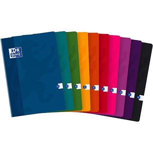 Oxford Libreta Grapada Tapa Blanda Classic A4 Seyes con Margen - Papel de Alta Calidad - Cuadriculado Seyes - Tamaño A4 - Ideal para Estudiantes