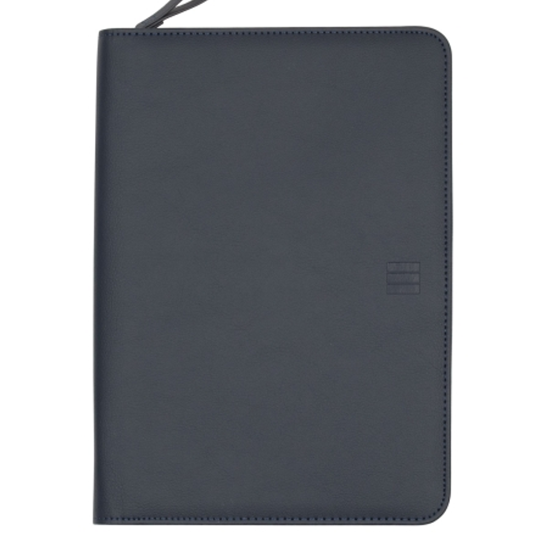 Finocam Nopal Portadocumentos de Mano - Biomaterial de Cactus - Cremallera - Formato A5 - 148x210mm - Bloc de Notas - Papel de 70g/m2 - Bolsillo Inter 1