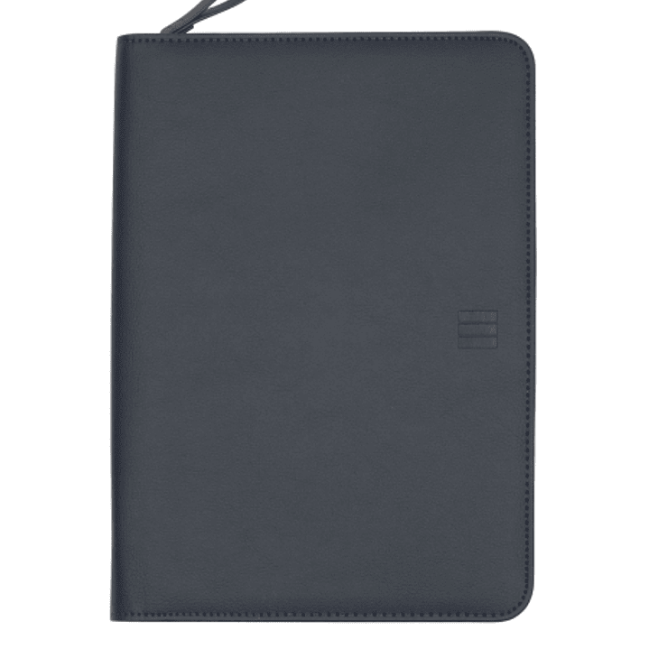 Finocam Nopal Portadocumentos de Mano - Biomaterial de Cactus - Cremallera - Formato A5 - 148x210mm - Bloc de Notas - Papel de 70g/m2 - Bolsillo Inter 1