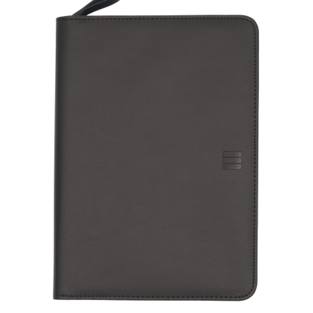 Finocam Nopal Portadocumentos de Mano - Biomaterial de Cactus - Cremallera - Formato A5 - 148x210mm - Bloc de Notas - Papel de 70g/m2 - Bolsillo Inter 1