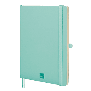 Finocam Nexo Cuaderno de Tapa Blanda - 72 Hojas - Formato A5 - 148x210mm - Rayado Horizontal - Papel Crema de 80g/m2 - Bolsillo Interior - Portaboligr