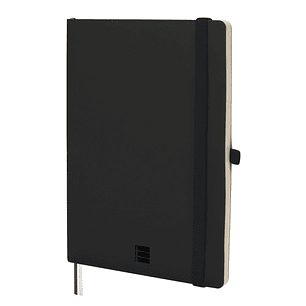 Finocam Nexo Cuaderno de Tapa Blanda - 72 Hojas - Formato A5 - 148x210mm - Rayado Horizontal - Papel Crema de 80g/m2 - Bolsillo Interior - Portaboligr