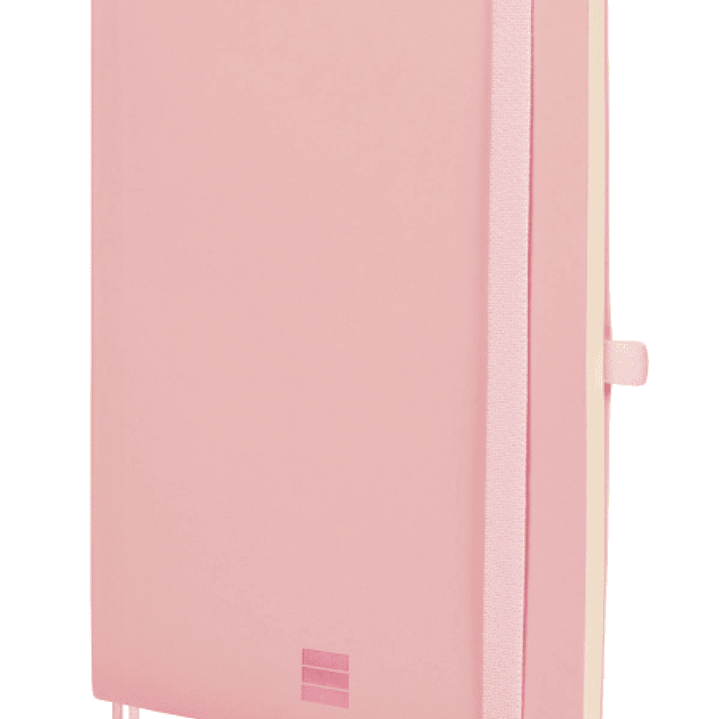 Finocam Nexo Cuaderno de Tapa Blanda - 72 Hojas - Formato A5 - 148x210mm - Papel Crema de 80g/m2 - Bolsillo Interior - Cierre con Goma - Portaboligraf 1
