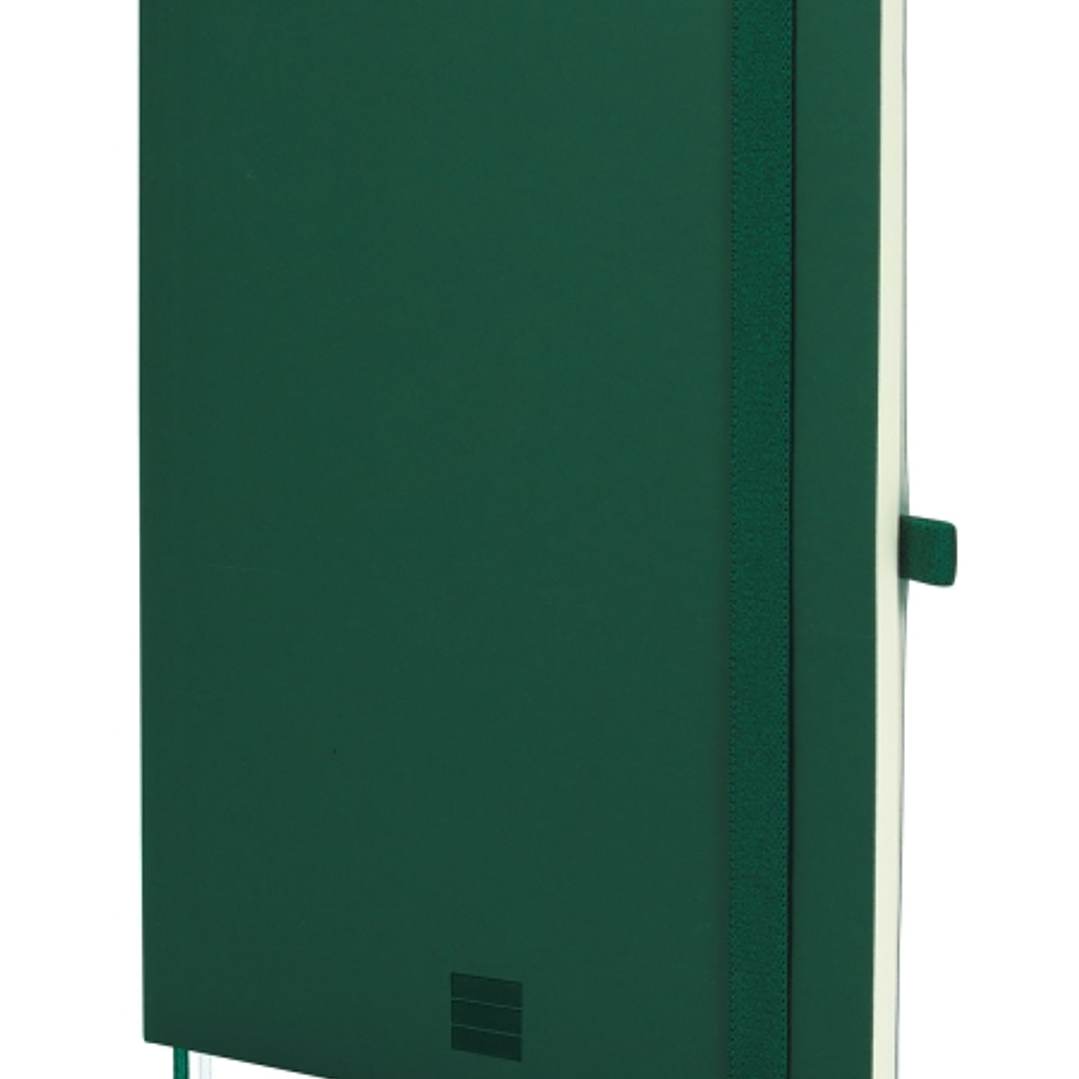 Finocam Nexo Cuaderno de Tapa Blanda - 72 Hojas - Formato A5 - 148x210mm - Papel Crema de 80g/m2 - Liso - Bolsillo Interior - Cierre con Goma - Hojas  1