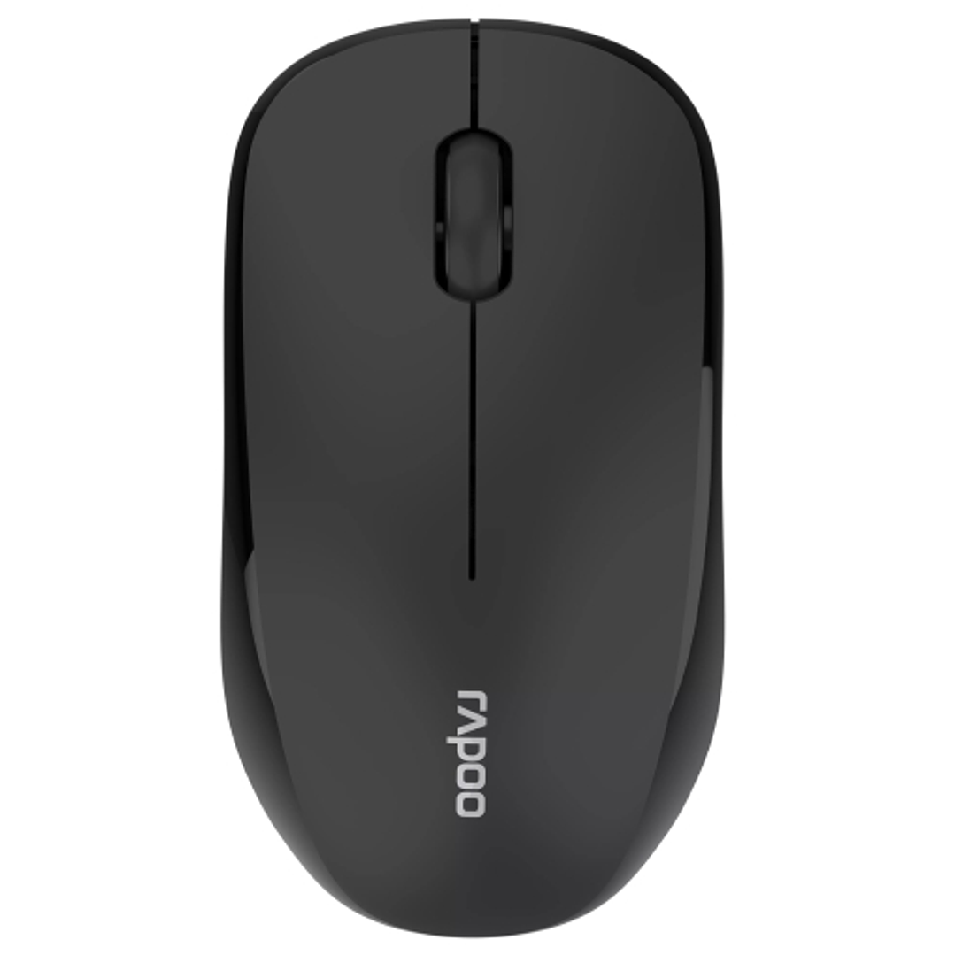 Rapoo 1310 Raton Inalambrico - 2.4GHz - 1200 DPI - Autonomia 12 Meses - Color Negro 1