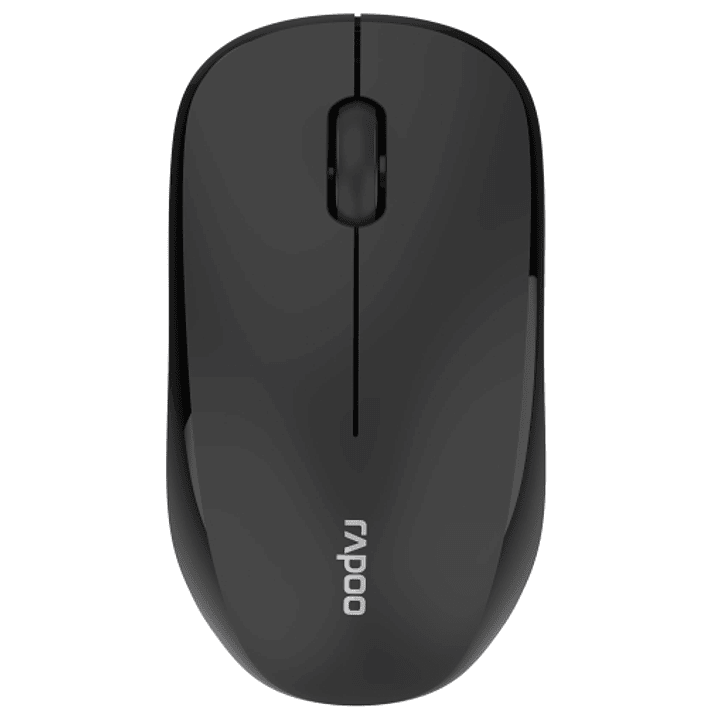Rapoo 1310 Raton Inalambrico - 2.4GHz - 1200 DPI - Autonomia 12 Meses - Color Negro 1