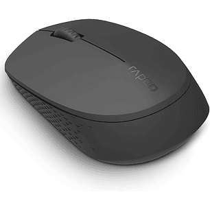 Rapoo M100 Silent Raton Inalambrico - Bluetooh y 2.4GHz - 1300 DPI - Autonomia 9 Meses - Color Negro