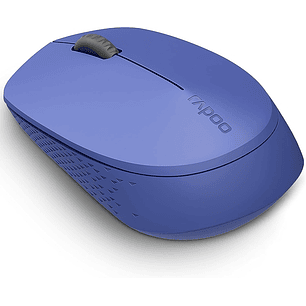 Rapoo M100 Silent Raton Inalambrico - Bluetooh y 2.4GHz - 1300 DPI - Autonomia 9 Meses - Color Azul
