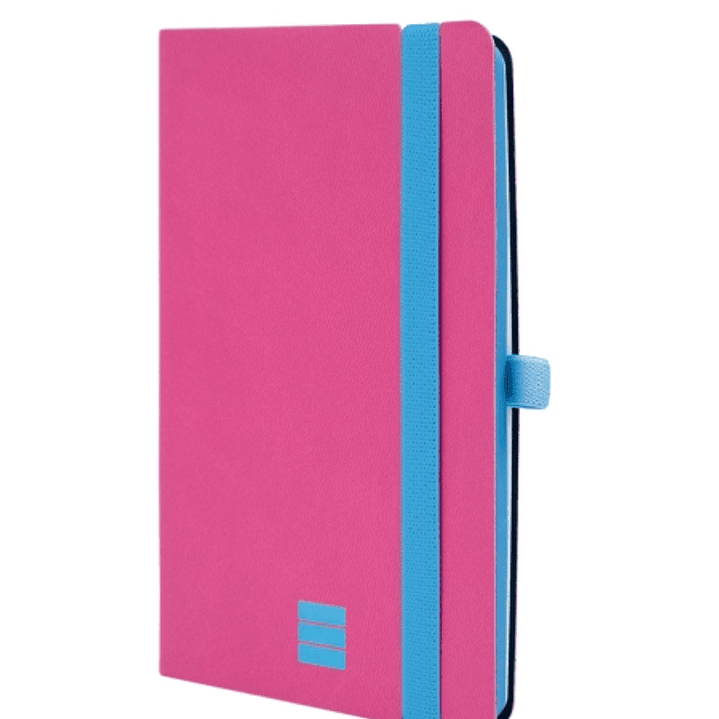 Finocam Modern Cuaderno de Tapa Ligera - 72 Hojas - 100x150mm - Papel Crema de 80g/m2 - Bolsillo Interior - Cierre con Goma - Hojas Microperforadas -  1