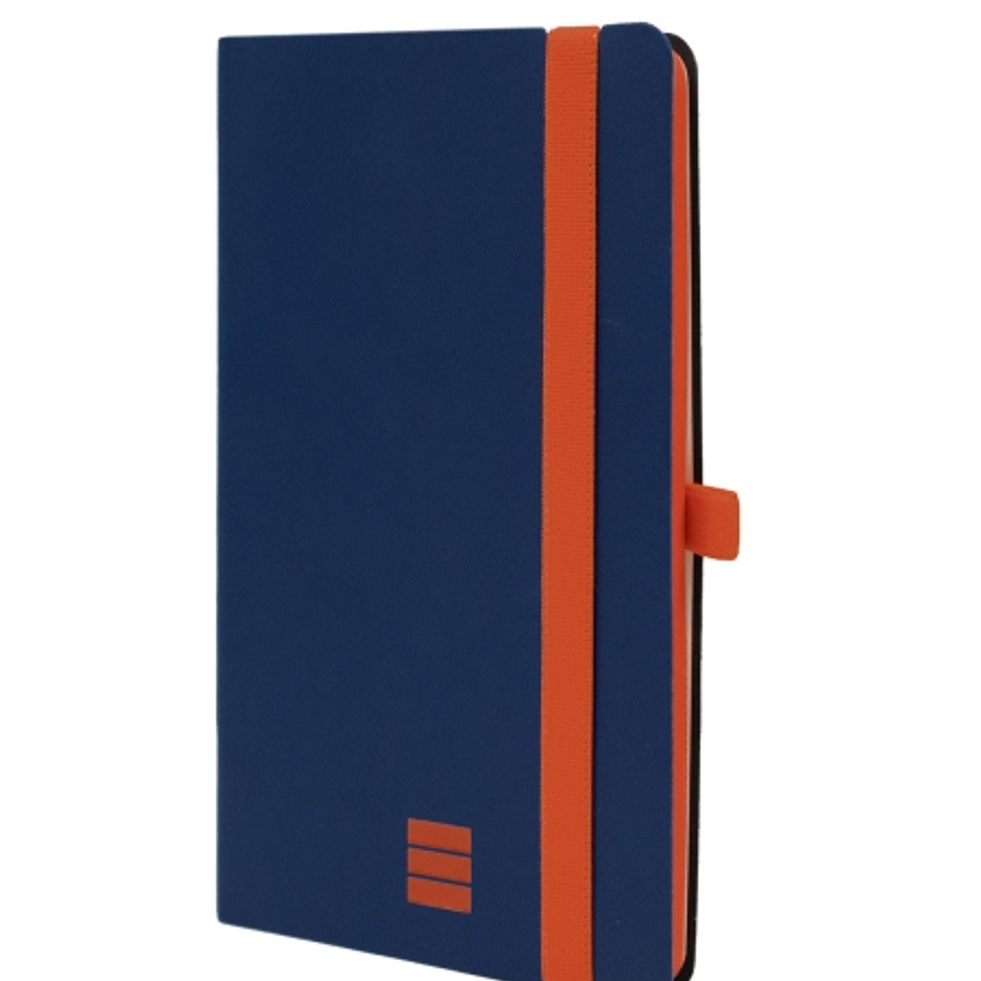 Finocam Modern Cuaderno de Tapa Ligera - 72 Hojas - 100x150mm - Papel Crema de 80g/m2 - Bolsillo Interior - Cierre con Goma - Hojas Microperforadas -  1