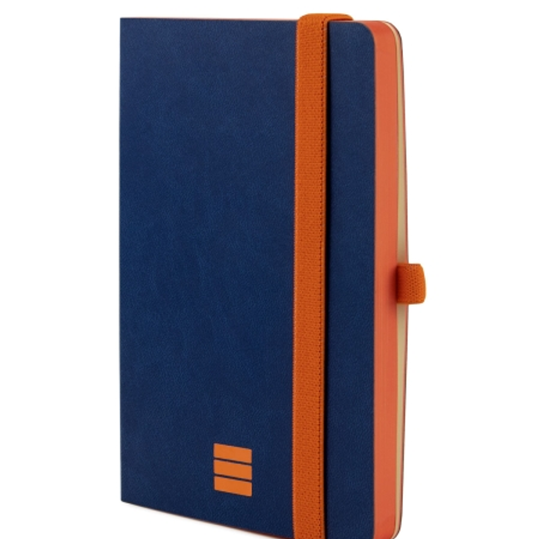 Finocam Modern Cuaderno de Tapa Ligera - 72 Hojas - 100x150mm - Papel Crema de 80g/m2 - Liso - Bolsillo Interior - Cierre con Goma - Hojas Microperfor 1