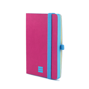Finocam Modern Cuaderno de Tapa Ligera - 72 Hojas - 100x150mm - Papel Crema de 80g/m2 - Liso - Bolsillo Interior - Cierre con Goma - Hojas Microperfor