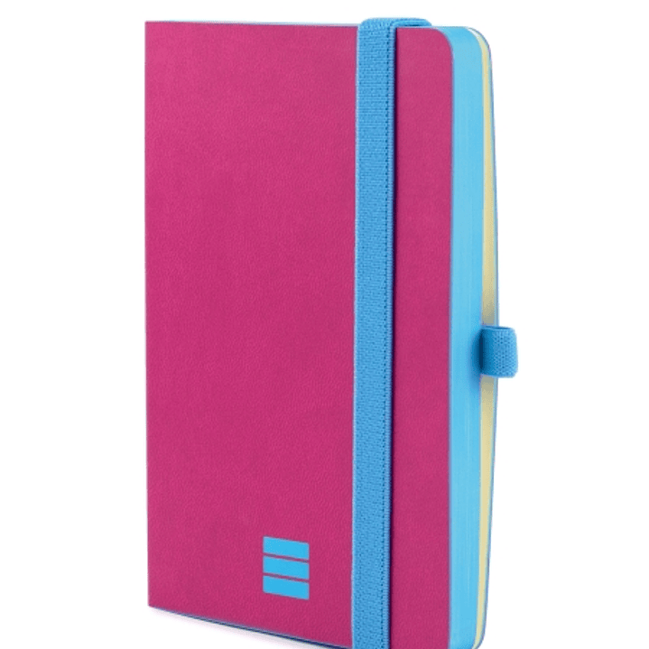 Finocam Modern Cuaderno de Tapa Ligera - 72 Hojas - 100x150mm - Papel Crema de 80g/m2 - Liso - Bolsillo Interior - Cierre con Goma - Hojas Microperfor 1