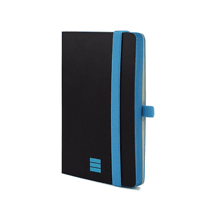 Finocam Modern Cuaderno de Tapa Ligera - 72 Hojas - 100x150mm - Papel Crema de 80g/m2 - Liso - Bolsillo Interior - Cierre con Goma - Hojas Microperfor