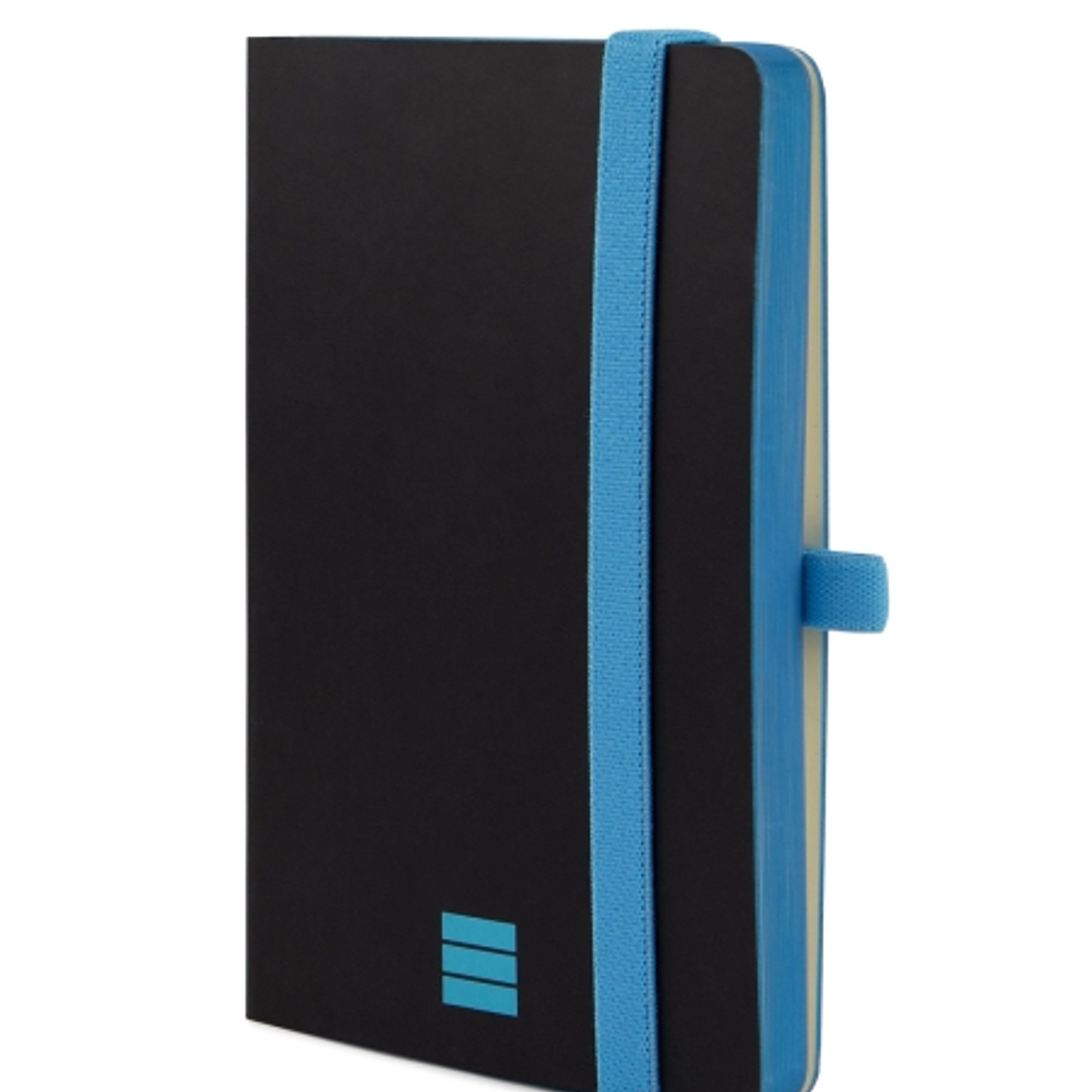 Finocam Modern Cuaderno de Tapa Ligera - 72 Hojas - 100x150mm - Papel Crema de 80g/m2 - Liso - Bolsillo Interior - Cierre con Goma - Hojas Microperfor 1