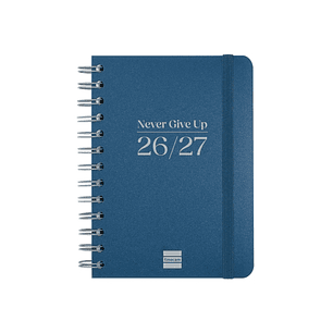 Finocam Cosmo Flex Agenda Escolar 26/27 en Catalan - Semana Vista Horizontal - Formato 8º - 120x169mm - Tapas de Polipropileno - Papel de 80g/m2 - Esp
