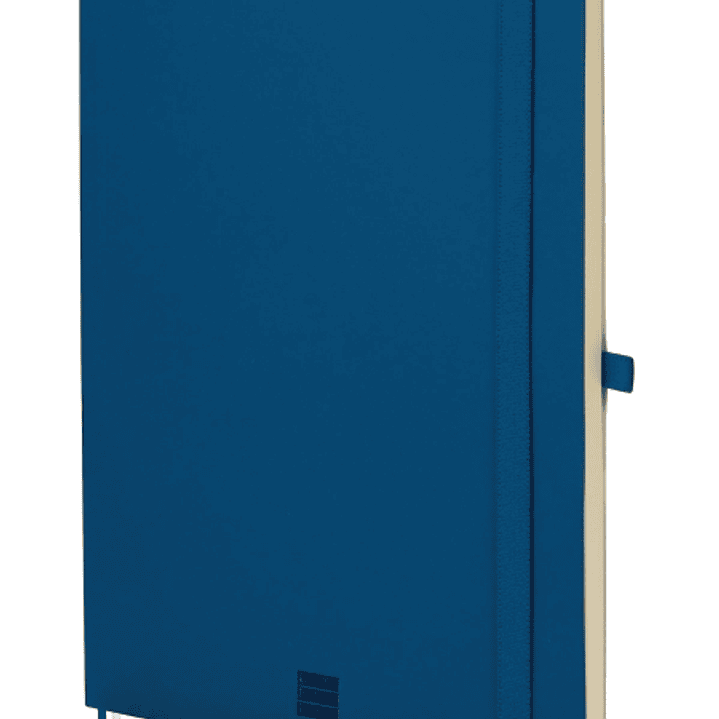 Finocam Nexo Cuaderno de Tapa Blanda - 72 Hojas - Formato B5 - 176x250mm - Papel Crema de 80g/m2 - Liso - Bolsillo Interior - Cierre con Goma - Hojas  1