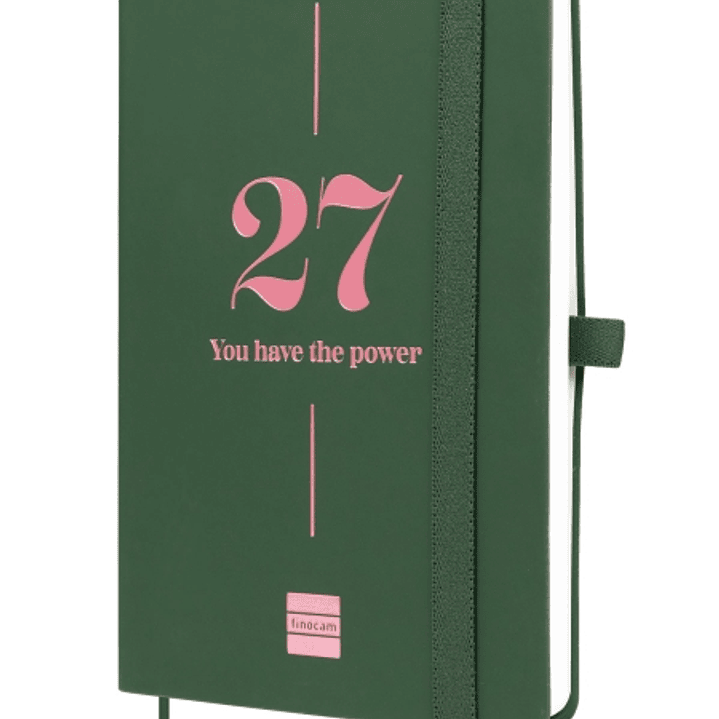 Finocam Capri Agenda de Tapa Blanda en Catalan - 16 Meses - Semana Vista Horizontal - Formato F4 - 118x168mm - Papel de 80g/m2 - Bolsillo Interior - C 1