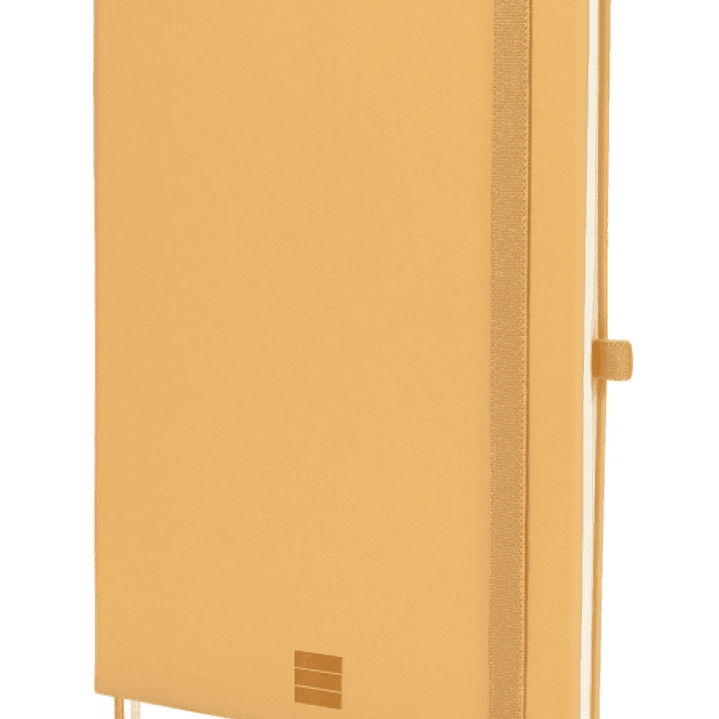 Finocam Nexo Cuaderno de Tapa Dura - 72 Hojas - Formato A5 - 148x210mm - Papel Crema de 80g/m2 - Bolsillo Interior - Cierre con Goma - Portaboligrafo  1