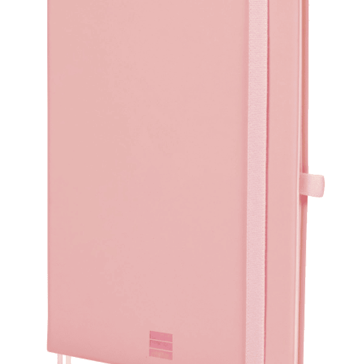 Finocam Nexo Cuaderno de Tapa Dura - 72 Hojas - Formato A5 - 148x210mm - Papel Crema de 80g/m2 - Liso - Bolsillo Interior - Cierre con Goma - Hojas Mi 1