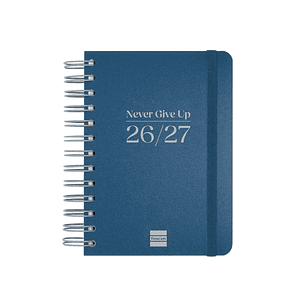Finocam Cosmo Flex Agenda Escolar 26/27 en Catalan - 1 Dia por Pagina - Formato 8º - 120x169mm - Tapas de Polipropileno - Papel de 80g/m2 - Espiral - 