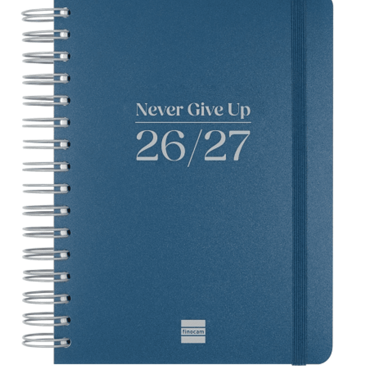 Finocam Cosmo Flex Agenda Escolar 26/27 en Catalan - 1 Dia por Pagina - Formato 4º - 155x212mm - Tapas de Polipropileno - Papel de 80g/m2 - Espiral -  1