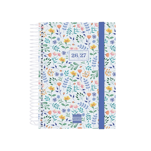 Finocam Secundaria Agenda Escolar 26/27 en Catalan - 1 Dia por Pagina - Formato 8º - 120x164mm - Tapas de Polipropileno - Papel de 80g/m2 - Espiral - 
