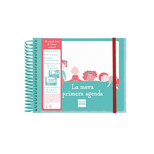 Finocam Infantil.2 Agenda sin Fechar en Catalan - 1 Dia por Pagina - 160x130mm - Tapas de Polipropileno - Papel de 90g/m2 - Espiral de Plastico - Cier