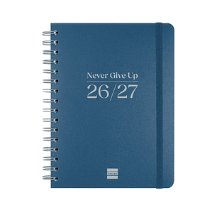 Finocam Cosmo Flex Agenda Escolar 26/27 en Catalan - Semana Vista Horizontal - Formato 4º - 155x212mm - Tapas de Polipropileno - Papel de 80g/m2 - Esp