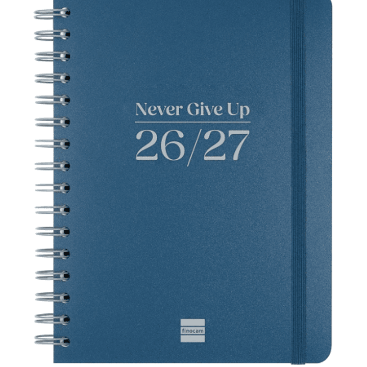 Finocam Cosmo Flex Agenda Escolar 26/27 en Catalan - Semana Vista Horizontal - Formato 4º - 155x212mm - Tapas de Polipropileno - Papel de 80g/m2 - Esp 1