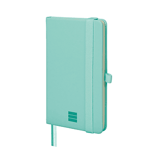 Finocam Nexo Cuaderno de Tapa Dura - 72 Hojas - 90x150mm - Rayado Horizontal - Papel Crema de 80g/m2 - Bolsillo Interior - Portaboligrafo - Hojas Micr