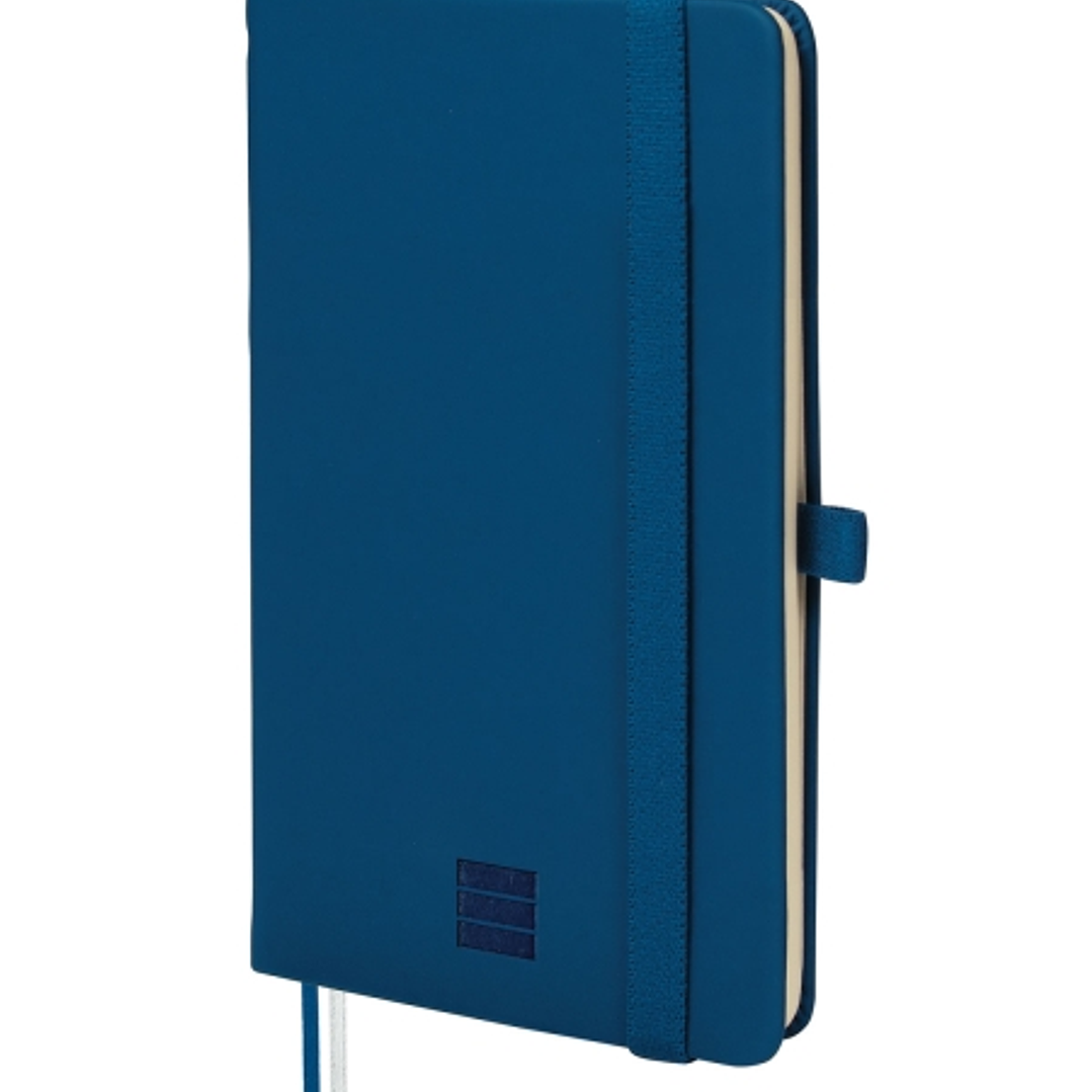 Finocam Nexo Cuaderno de Tapa Dura - 72 Hojas - 90x150mm - Rayado Horizontal - Papel Crema de 80g/m2 - Bolsillo Interior - Portaboligrafo - Hojas Micr 1