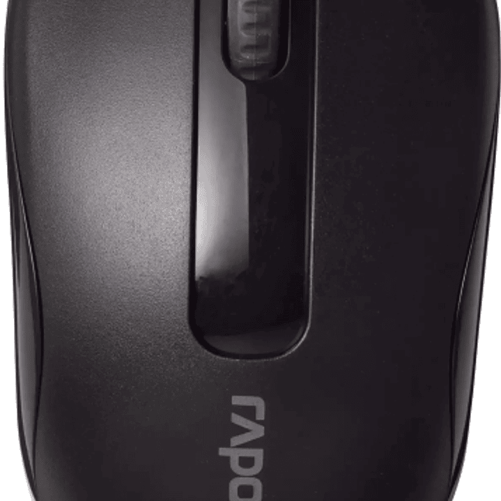 Rapoo M10 Plus Raton Inalambrico - 2.4GHz - 1200 DPI - Autonomia 12 Meses - Color Negro 1