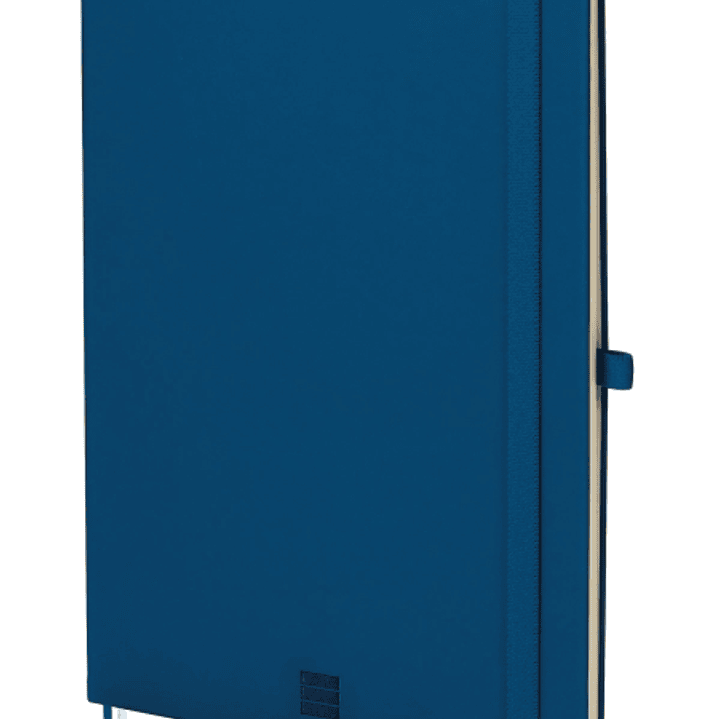 Finocam Nexo Cuaderno de Tapa Dura - 72 Hojas - Formato B5 - 176x250mm - Rayado Horizontal - Papel Crema de 80g/m2 - Bolsillo Interior - Portaboligraf 1