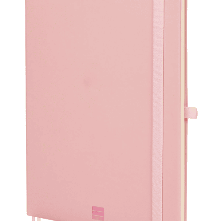 Finocam Nexo Cuaderno de Tapa Dura - 72 Hojas - Formato B5 - 176x250mm - Papel Crema de 80g/m2 - Liso - Bolsillo Interior - Cierre con Goma - Hojas Mi 1